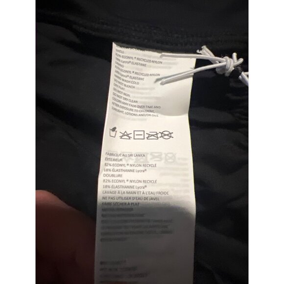 PrAna Womens XL Black Aurelia Swim Bottoms High Waist Ruched Back NWT - Picture 6 of 6